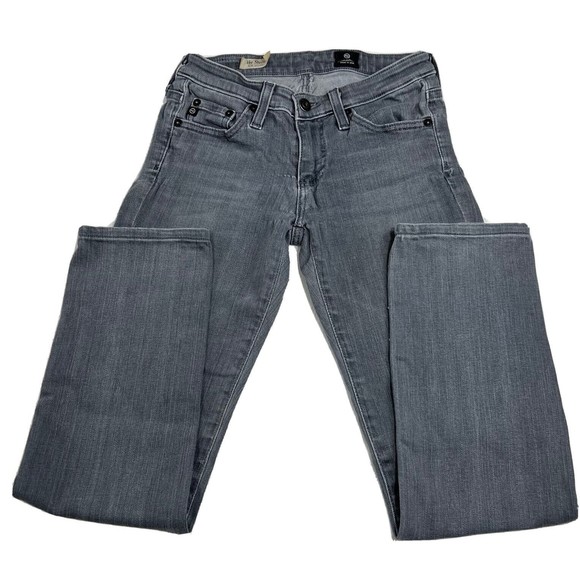 AG Adriano Goldschmied Jeans Womens 24R The Stevie Ankle Slim Straight Cropped - Picture 1 of 16
